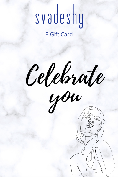 svadeshy Gift Card Celebrate you