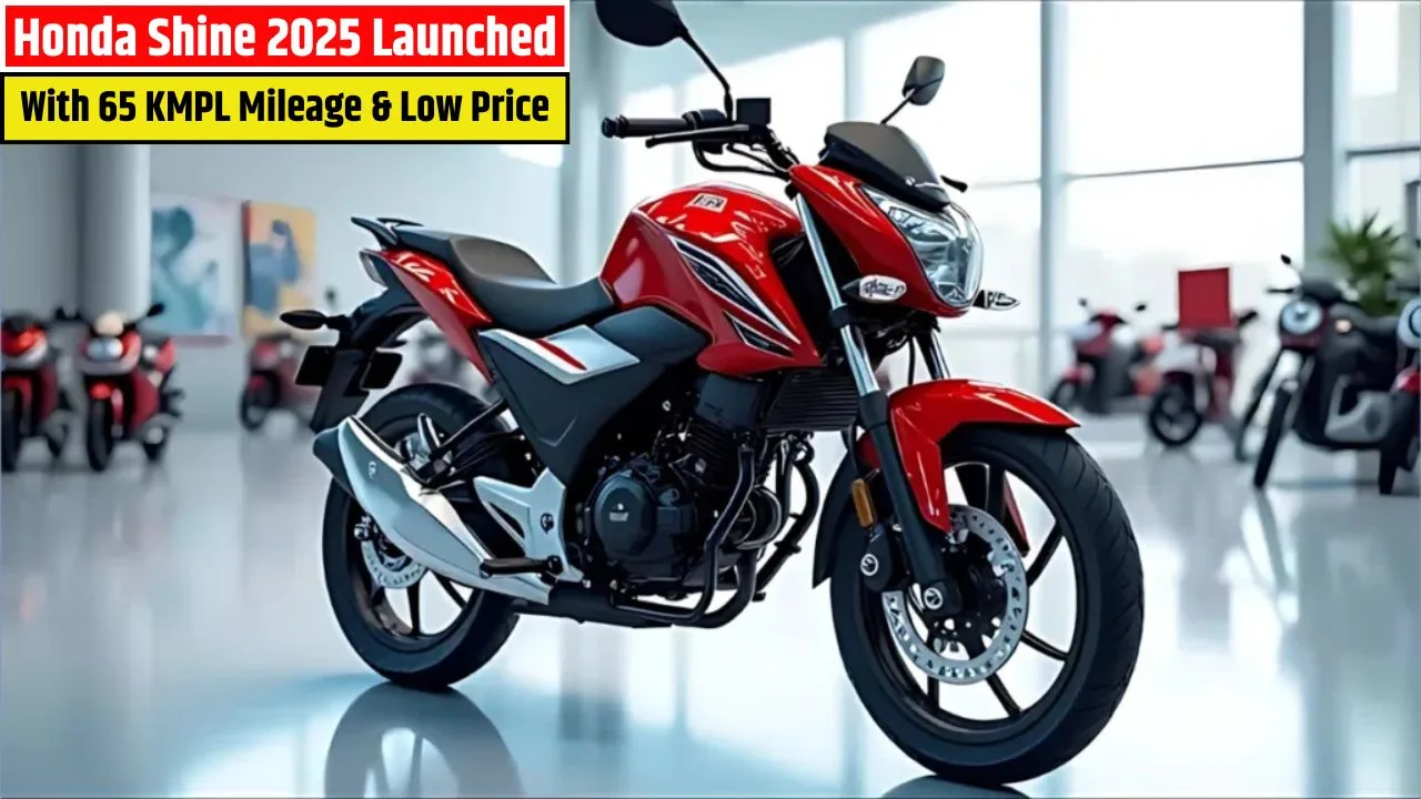 Honda Shine 2025 Launched