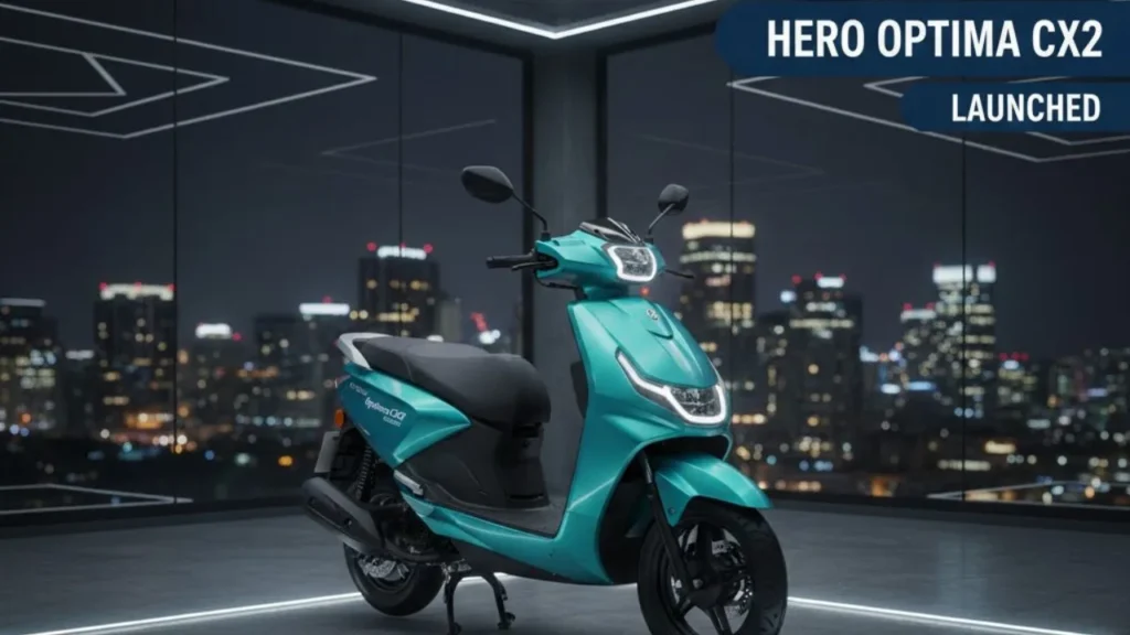 Hero Optima CX2 Launched