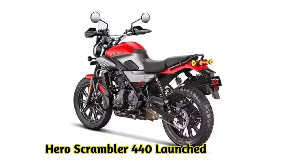 Hero Scrambler 440 Launched