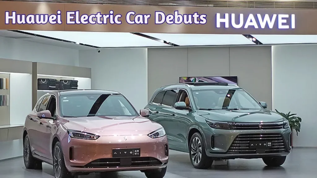 Huawei Electric Car Debuts