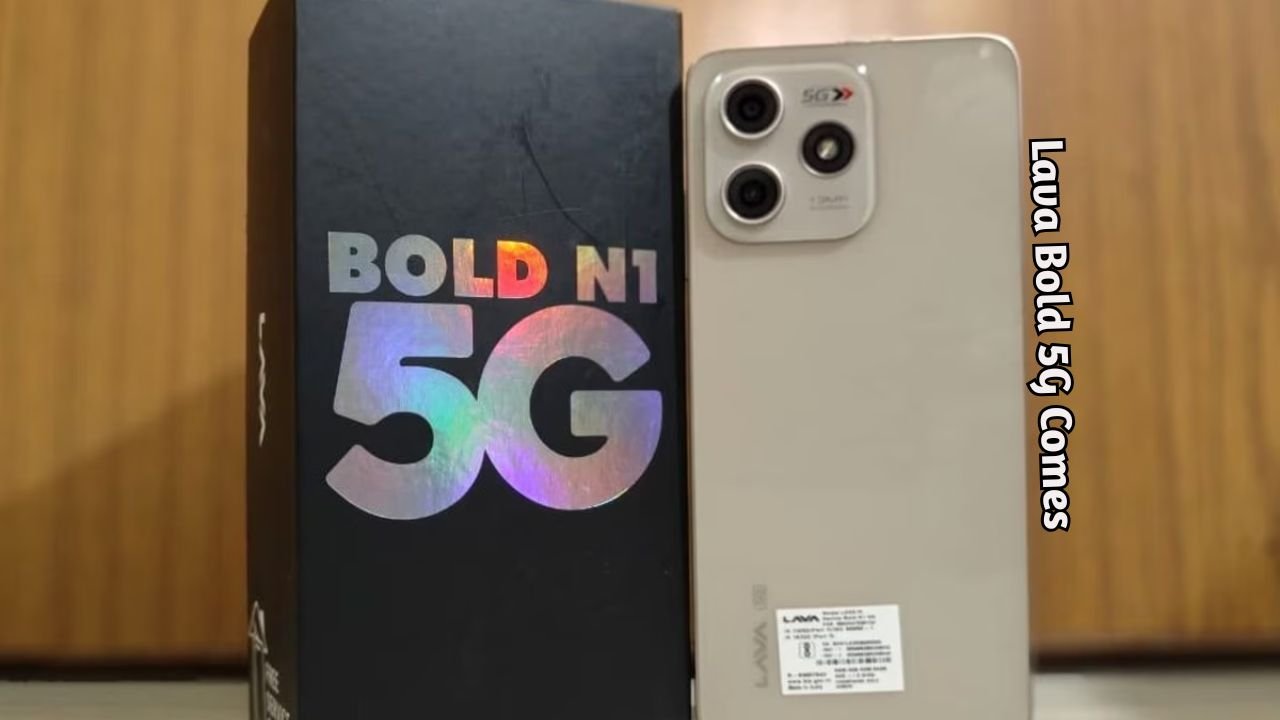 Lava Bold 5G Comes